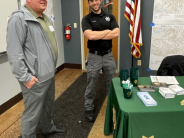 Planning and Building Director Steve Wills and Emergency Manager Ric Lentz