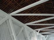 Shimanek Covered Bridge inside