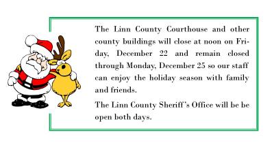 Holiday closures
