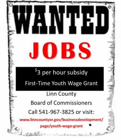 First-time youth wage grants